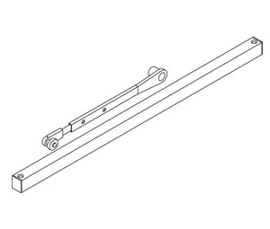 Falcon 8230-3077PLCM Auto Operator Parts - Standard Arm w/Track