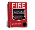 Fire-Lite BG12F Manual Fire Alarm Pull Station - Dual-action, Hex Key