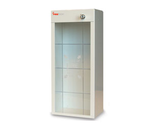 Brooks FT916 Metal Fire Extinguisher Cabinet - 6 1/4" Depth, Short