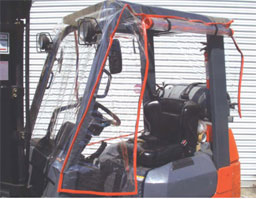 Forklift Training  ATL-2 Forklift All Weather Cab - Atrium - Large Size
