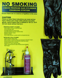 Forklift Training PPEB-E Forklift Propane Cylinder PPE Kit