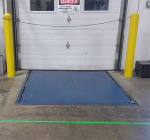 Forklift Training TPJG03-GREEN VirtualStripe Floor Marking Safety Laser - Green