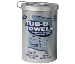 Gasoila Chemicals 296-TW90 Gasoila® Chemicals Tub-O Towels® Multi Purpose Towels