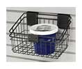 Handi GCHSB0812B 8"H x 12"W x 8-1/2"D Basket Accessories - 1 Pc.