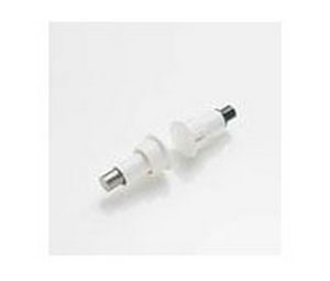 GE Security 1078CTW-N Recessed Magnetic Steel Door Terminal Contact w/ Wire Leads - Closed Loop, White