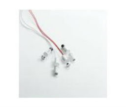 GE Security 1125W-N Recessed Stubby Press Fit Magnetic Contact with Wire Leads, 3/8" Diameter, 3/4" Gap Size, White