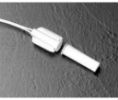 GE Security 1277-N Recessed Wing Fit Magnetic Contact with Wire Leads, 3/8" Dia, 1/2" Gap, SPDT, White