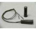GE Security 1075W-M Recessed Press Fit Contact w/Wire Leads, 3/8 Diameter, Closed Loop, Wide Gap