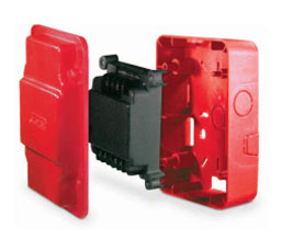 Gentex AVSMW Gangable Synchronization Control Module - White (image shows red)