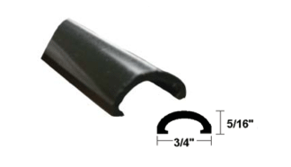 Gildor 130-002 SLM Top Track Cap (Vinyl), 20ft