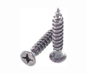 GKL HSP100W Commercial 12/14 Wood Hinge Screws - Nickel Plated