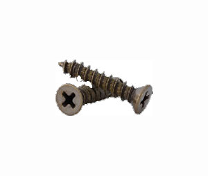 GKL HSP100WSABR Residential 9/11 Wood Hinge Screws - Antique Brass