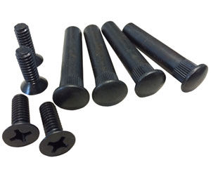 GLOBAL DOOR SXN-134 Duronotic 1-3/4" Sex Nut-Bolt 