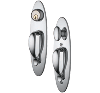 GLOBAL DOOR 3741 Solid Slider Handleset