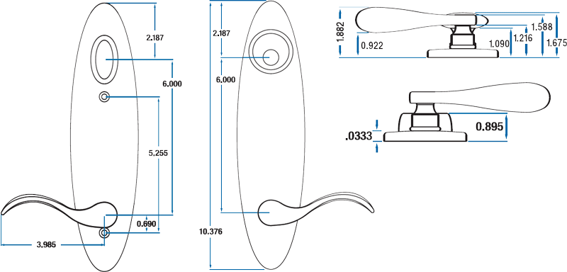 GLOBALDOOR3742 dimentions
