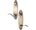GLOBAL DOOR 3742 Solid Swinger Handleset