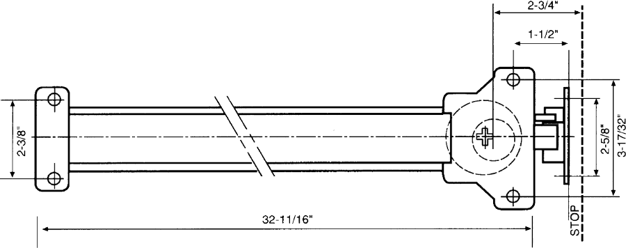 GLOBALDOOR TH1100EDTBAR