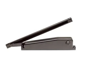 GLOBAL DOOR TC901-BK Standard Low Profile Door Closer, Non-Hold Open, Black