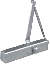 GLOBAL DOOR TC411ADA Slim Cover Door Adjustable Closer with Backcheck