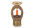 Globe SP155 GL Series Rough Brass Pendent Sprinkler Head - 1/2", 155 °F