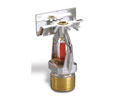 Globe SPSW155C GL Series Chrome Plated Sidewall Sprinkler Head - 1/2", 155 °F