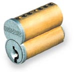 GMS IC7 A US4 Satin Brass 7-Pin IC Core for Best A Keyways