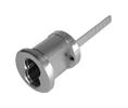 GMS Comp. ICR726D 7 Pin Small Format Best Interchangeable Core Rim Cylinder Housing Satin Chrome Finish
