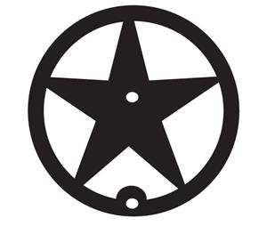 Goldberg Brothers 6001AT002-D CV Accent Trim, Lone Star - Copper Vein Finish - Standard Series