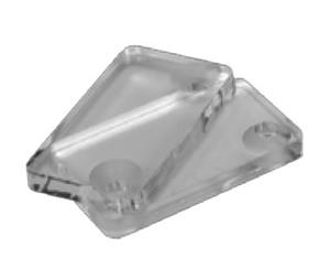 Goldberg Brothers 6001J  Anti-Jump Block, Set of 2 with Screws, Clear Acrylic - Standard Series