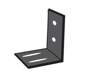 Goldberg Brothers 6001SW-4 Side Wall Bracket, Upgrade Roustic Brown Finish - Standard Series