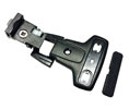 Grass MEM821.128.11.18 Black Half Overlay Institutional Hinge Arm Grade 1 - 1 Each