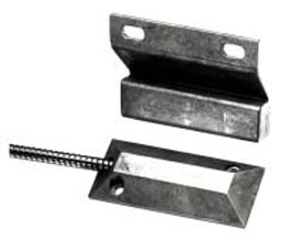 GRI 4532B Mini Contact Overhead Door Switch - 2 Armored Cable