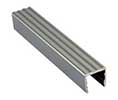 Pro Value GTUC-32 Anochrome Anodized Aluminum Shelf Edging/Stiffner - 1 Each