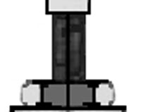 Henderson 284 nylon bodied, needle bearing, acetal wheel hanger (284N)