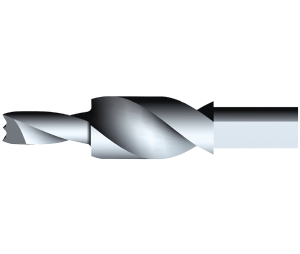 Hafele 001.22.911 Stepped Drill Bit, For KINTAI Shelf Support, Right, Steel