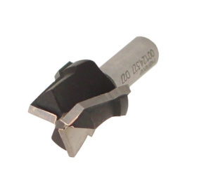 Hafele 001.24.341 Drill Bit, Flush Rafix, F/19 mm (3/4"), 20 mm x 70 mm (13/16" x 2-3/4"), Left Hand, Carbide