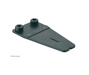 Hafele 001.27.060 Marking Gauge, For Red Jig, Plastic, Black