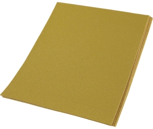 Hafele 005.32.488 Aluminum Oxide Abrasive Paper, 9" x 11" Sheets, P320, Box of 100 Pieces