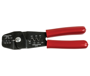 Hafele 006.17.011 Terminal Crimper, Molex, For Häfele Loox5 LED Silicone Strip Lights, Steel and Plastic, Black and Red