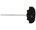 Hafele 006.28.035 Hex Key, Hexplus T-Handle, 3.0 mm (1/8"), Steel Shaft, Plastic Hand Grip