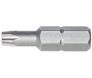 Hafele 006.37.164 Torx Drill Bit, TS25 x 25 mm, For Stainless Steel Screws, Conical Shape, Box of 10 Pieces