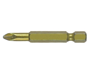 Hafele 006.37.310 Standard Pozi Drive, With 1/4" Hexagonal Shaft, 1" Length, #2 Size, Steel, Box of 10 Pieces