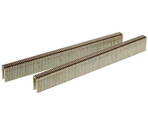 Hafele 006.50.716 1/4" Crown Medium Wire Staple, Senco, 18 Gauge, 1/2" Length, L08BAB, Steel, Galvanized, Set
