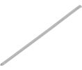 Hafele 006.50.739 Headless Straight Strip Pin, Senco, 23 Gauge, 1-1/4" Length, CZ15EAA, Steel, Galvanized, Set