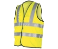 Hafele 007.46.018 Surveyor's Vest, Class 2, Reflective, L Size, 100% Polyester Mesh, Fluorescent Yellow