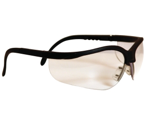 Hafele 007.48.031 Safety Glasses, Clear Lens, Black