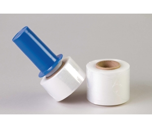 Hafele 007.81.258 Stretch Wrap, Economical, 3" x 700' 120EQ, With Black X-Handle, Box of 18 Pieces