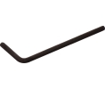 Hafele 008.28.026 Hex Key, L-Shaped, 2.5 mm, Steel, Black