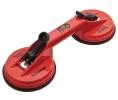 Hafele 008.54.471 Handle on Demand, Double Grip, Plastic, Rubber, Red