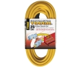 Hafele 008.74.200 Extension Cord, Contractor Grade with Primelight® Indicator Light, 12/3 Gauge, 300" (7.6 m) Length, Yellow